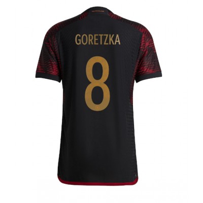 Moški Nogometni dresi Nemčija Leon Goretzka #8 Gostujoči SP 2022 Kratek Rokav